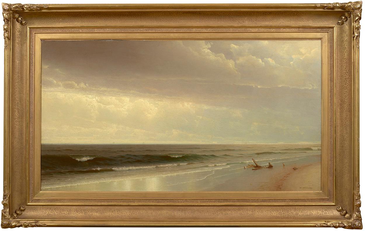 Newport Beach - Painting by William Trost Richards
