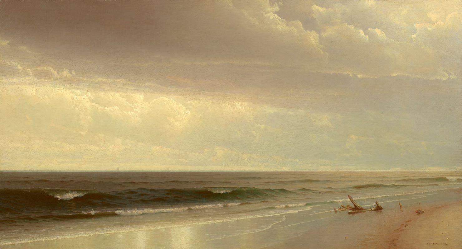 William Trost Richards Landscape Painting - Newport Beach