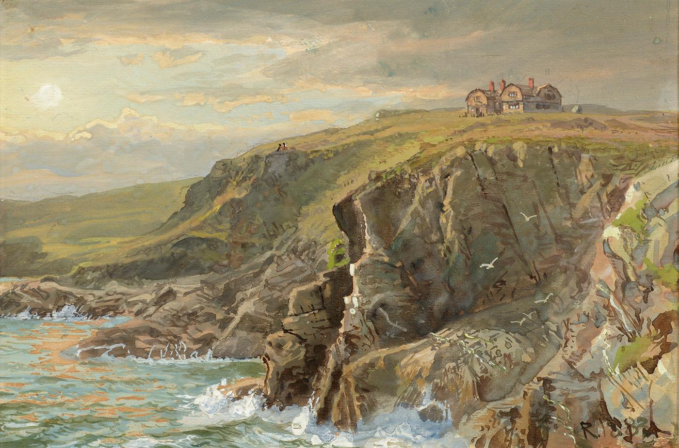 Alfred Thompson Bricher Coast of Grand Manan Island by Alfred