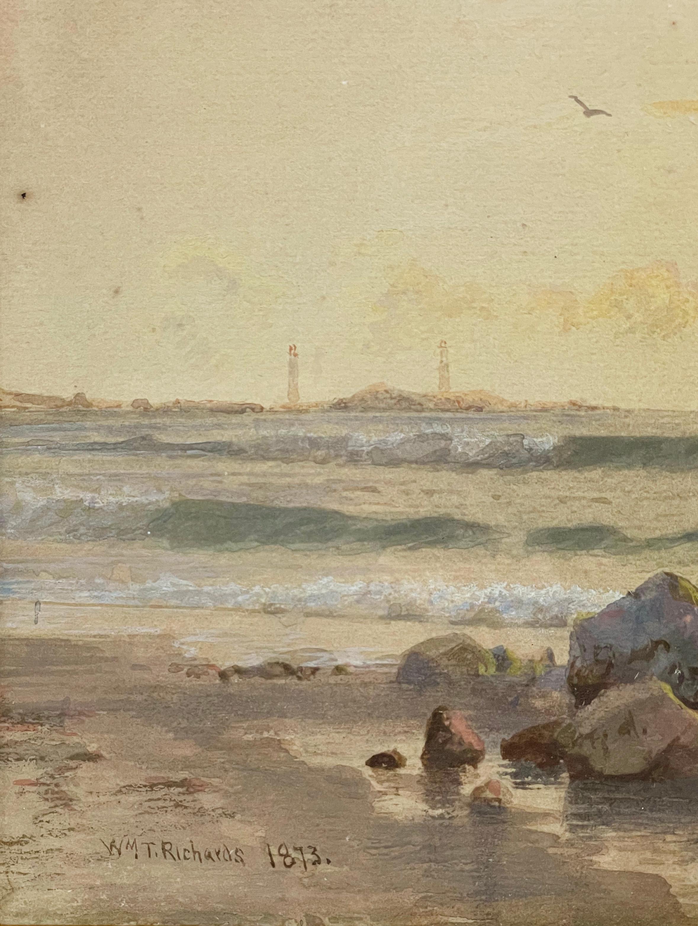 Twin Lights de Thacher Island, Connecticut en vente 1