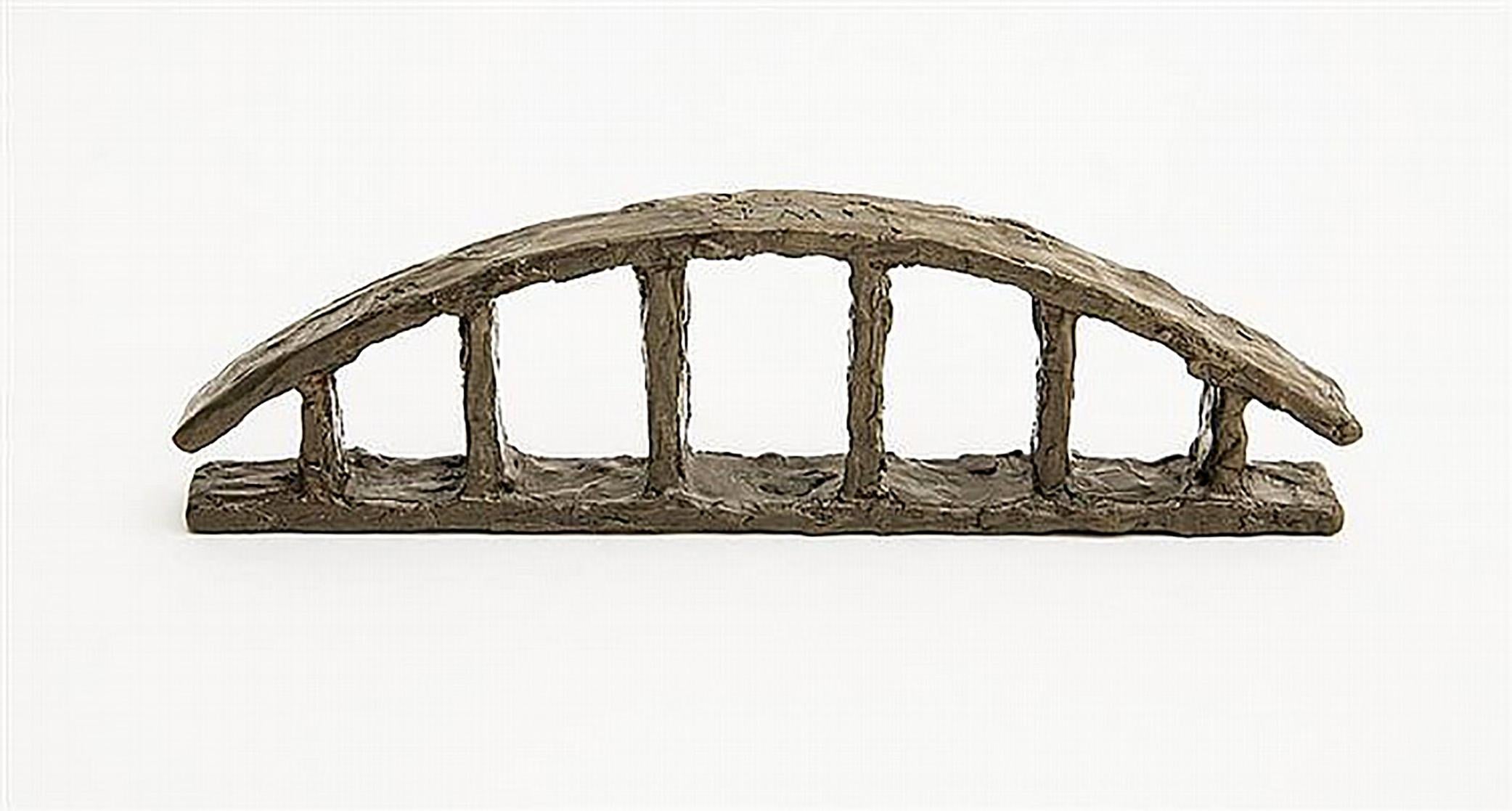 Das Versprechen, original signierte Bronzeskulptur des bekannten britischen - amerikanischen Bildhauers