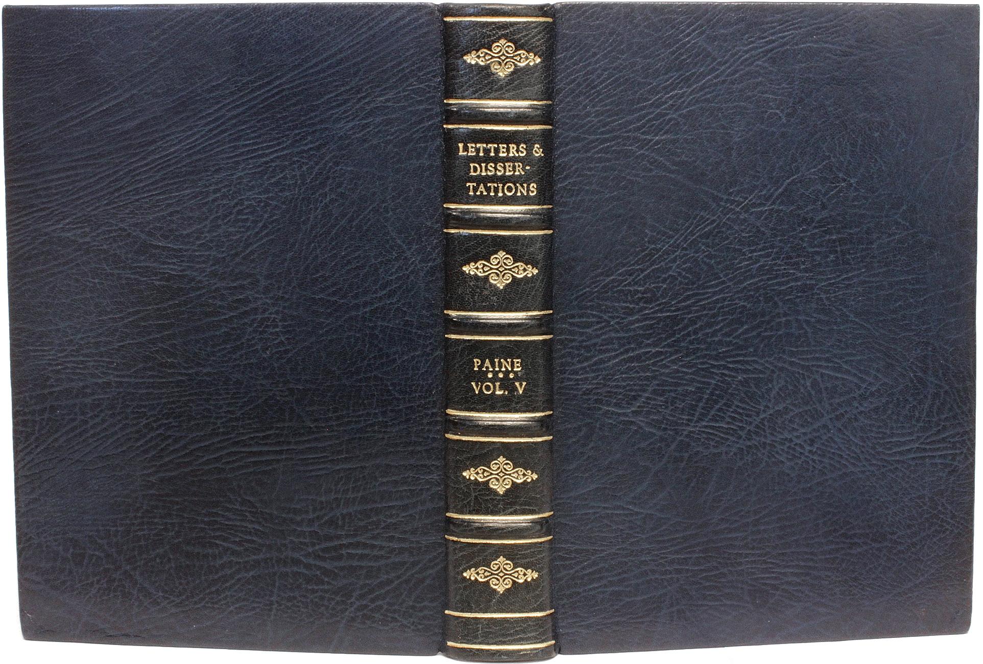 AUTHOR: VAN DER WEYDE, William. 

TITLE: The Life And Works Of Thomas Paine.

PUBLISHER: NY: Thomas Paine National Historical Association, 1925.

DESCRIPTION: PATRIOT'S EDITION. 10 vols., 8-1/8