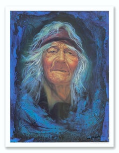 "The Apache" Limited Edition Hand-Signed Dutchmaster Litho by William Verdult