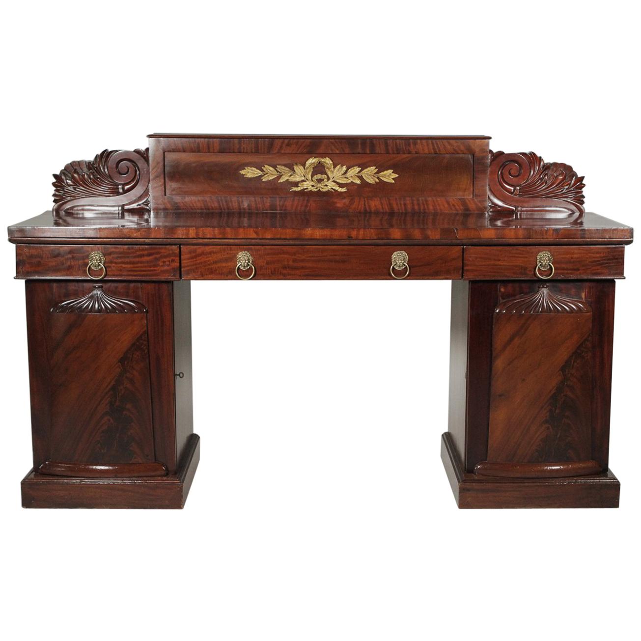 William VI Mahogany Sideboard, England, circa 1830