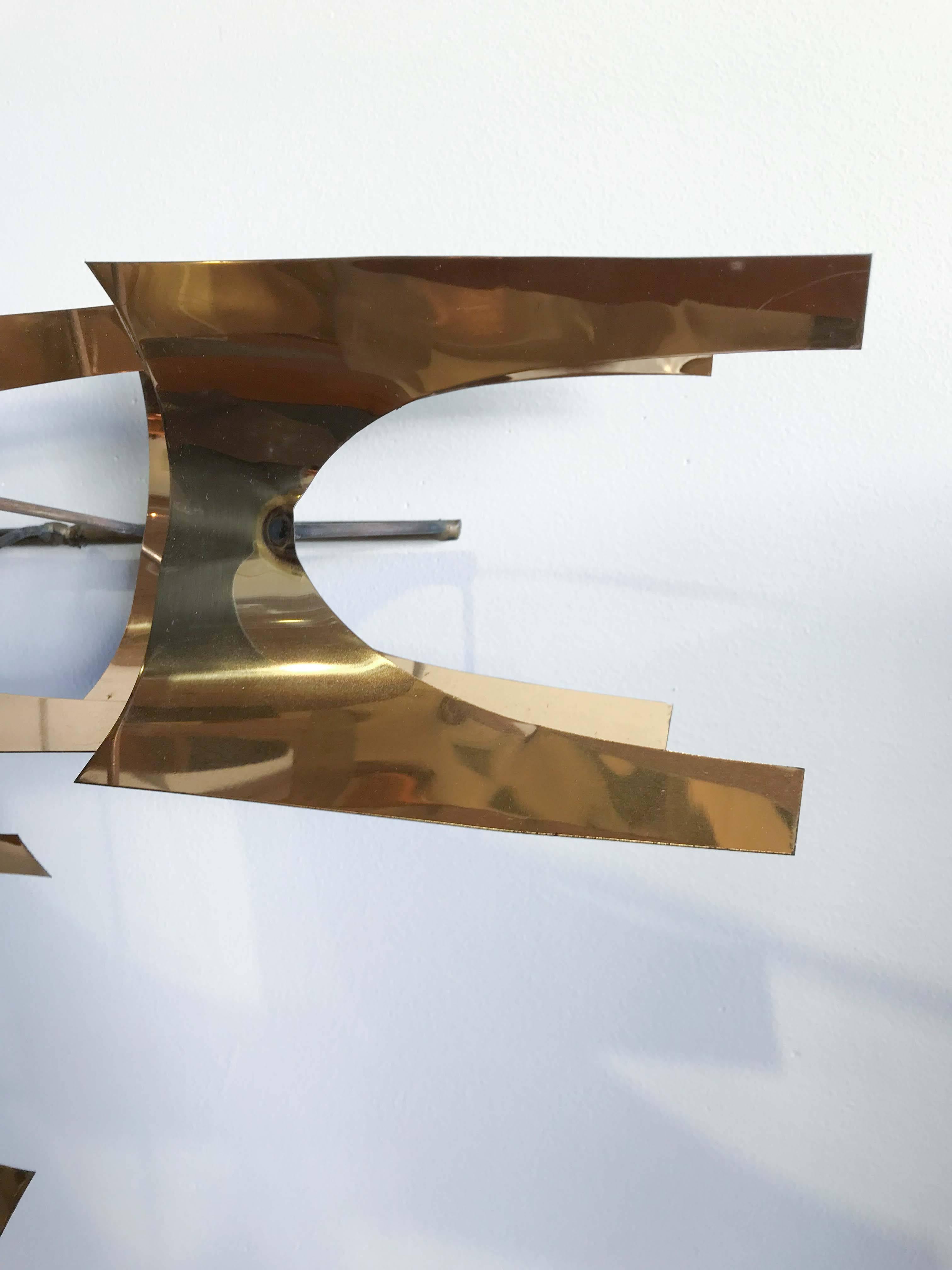 Mid-Century Modern William Vose for Curtis Jere Studios Wall Sculpture