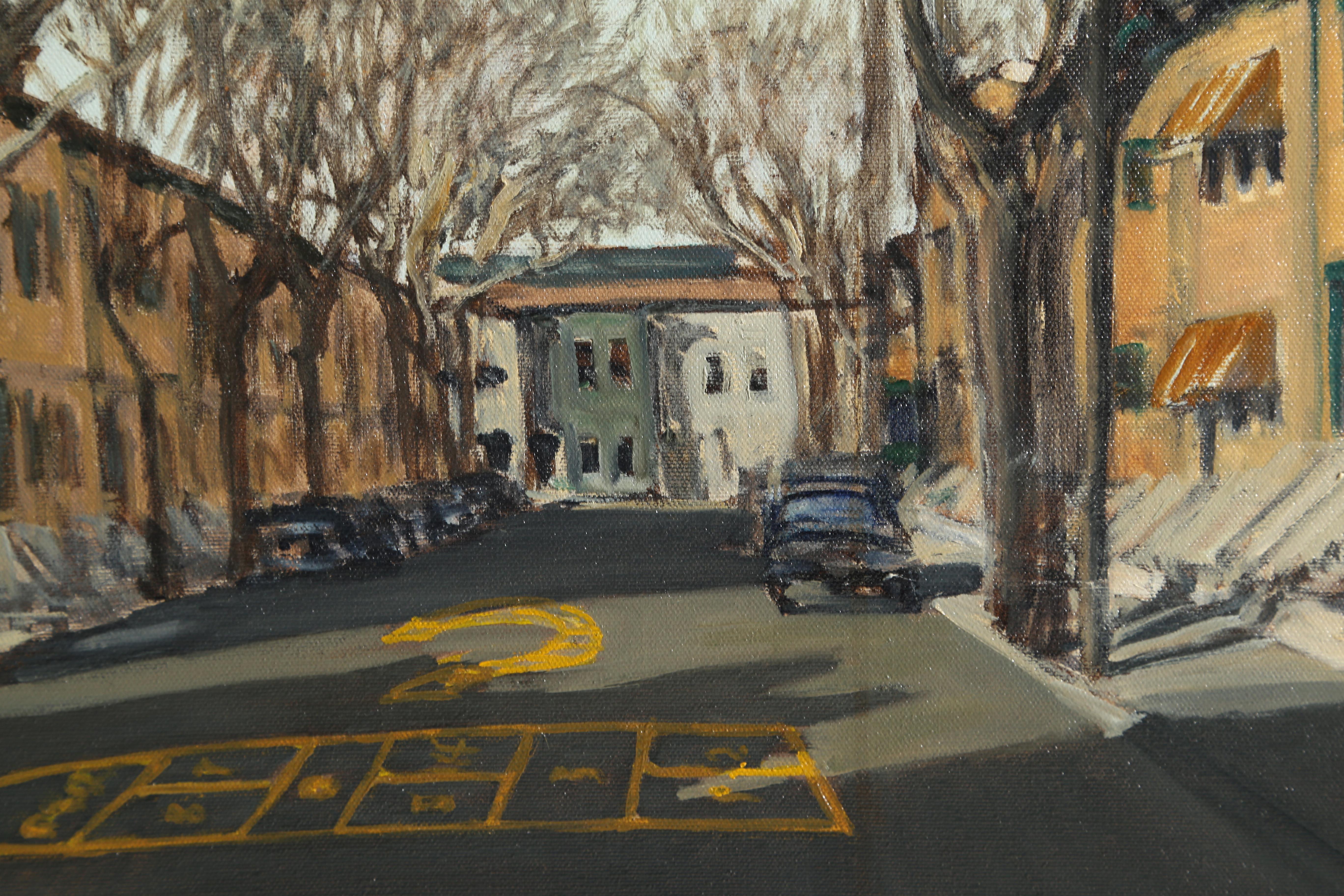 Newark Street, dipinto a olio di William Waithe in vendita 1