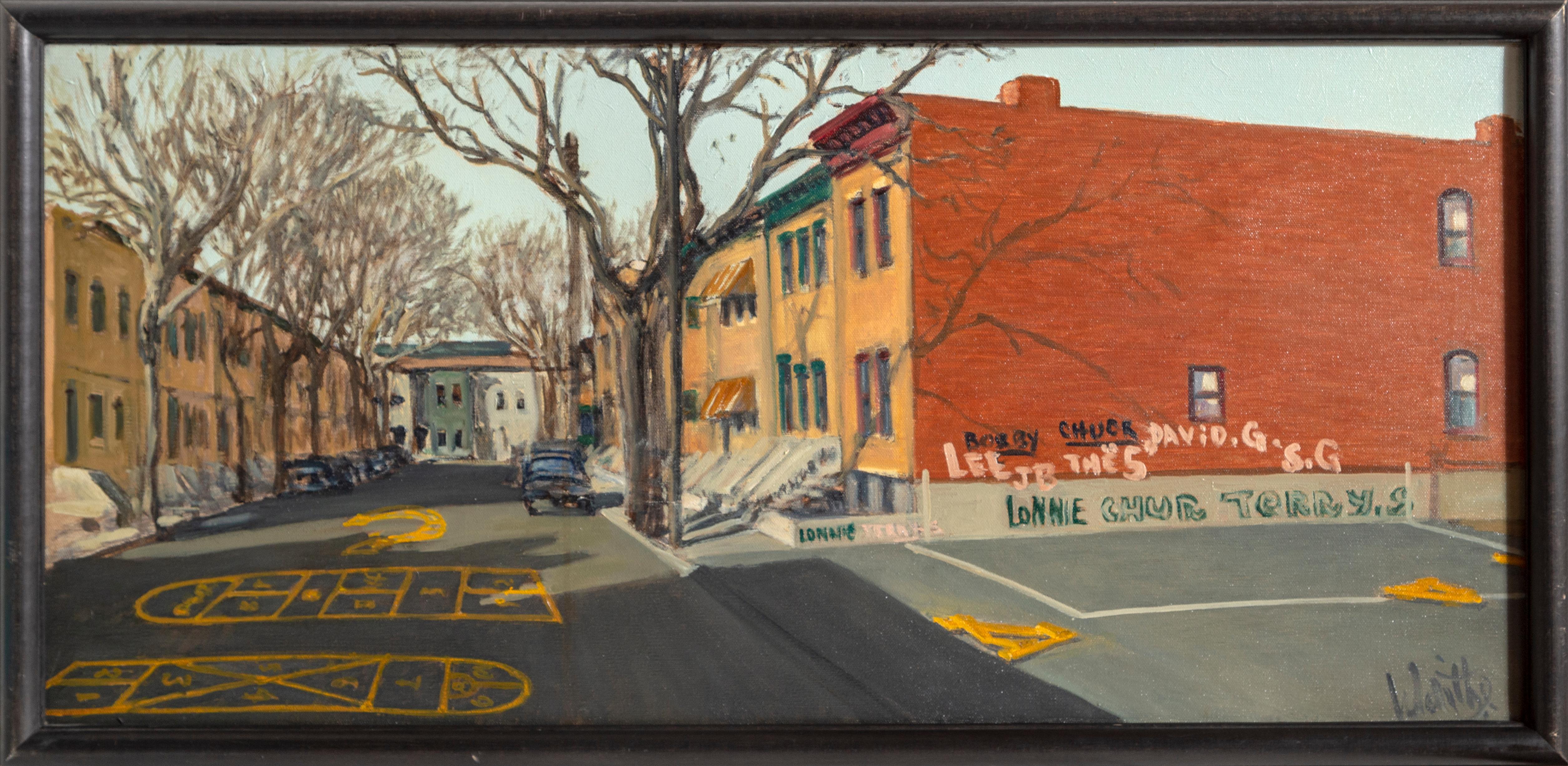 Newark Street, Oil Painting by William Waithe