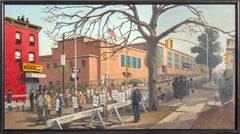 Teacher's Strike, Oil Painting by William Waithe