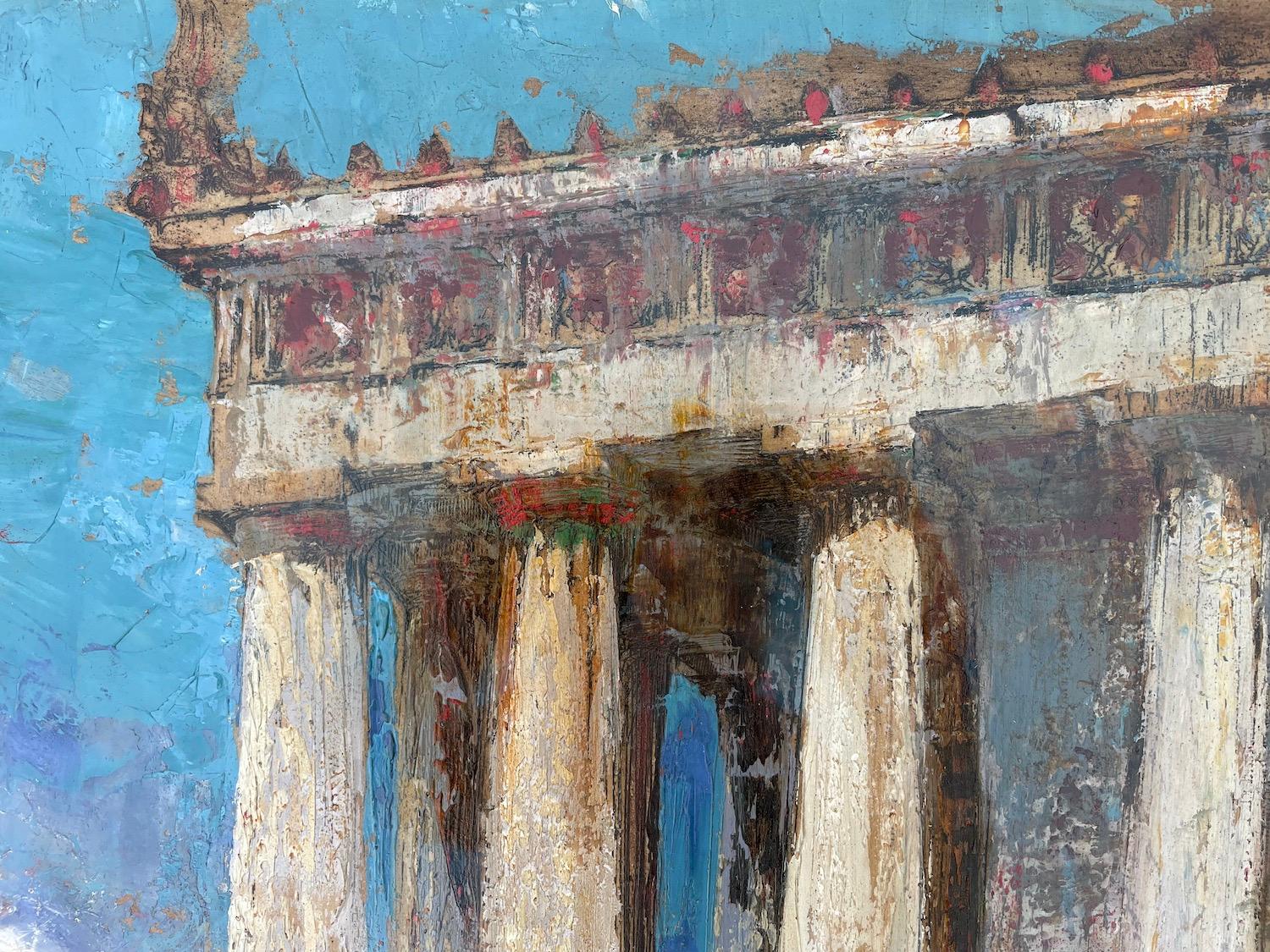 WILLIAM WALCOT
 (1874-1943)

The Temple

Signiert und datiert v.l.n.r: W Walcot 1919
Öl auf Papier über einer geätzten Unterlage
Gerahmt

45 x 57 cm, 17 ¾ x 22 ½ Zoll.
(Rahmengröße 62 x 74 cm., 24 ½ x 29 Zoll.)

Provenienz:
Abbott und Holder,