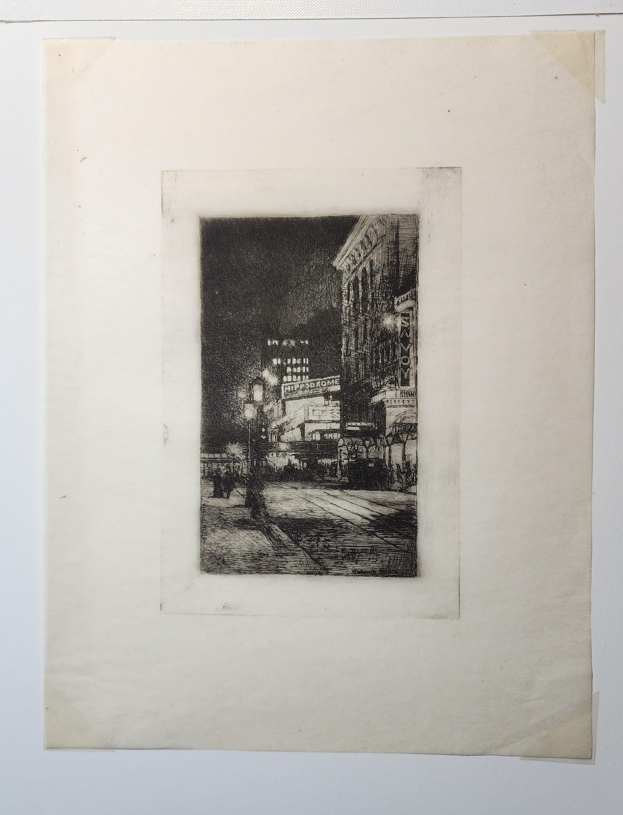  Hippodrome, gravure de 1910, Histoire de la ville de New York, NYC en vente 1