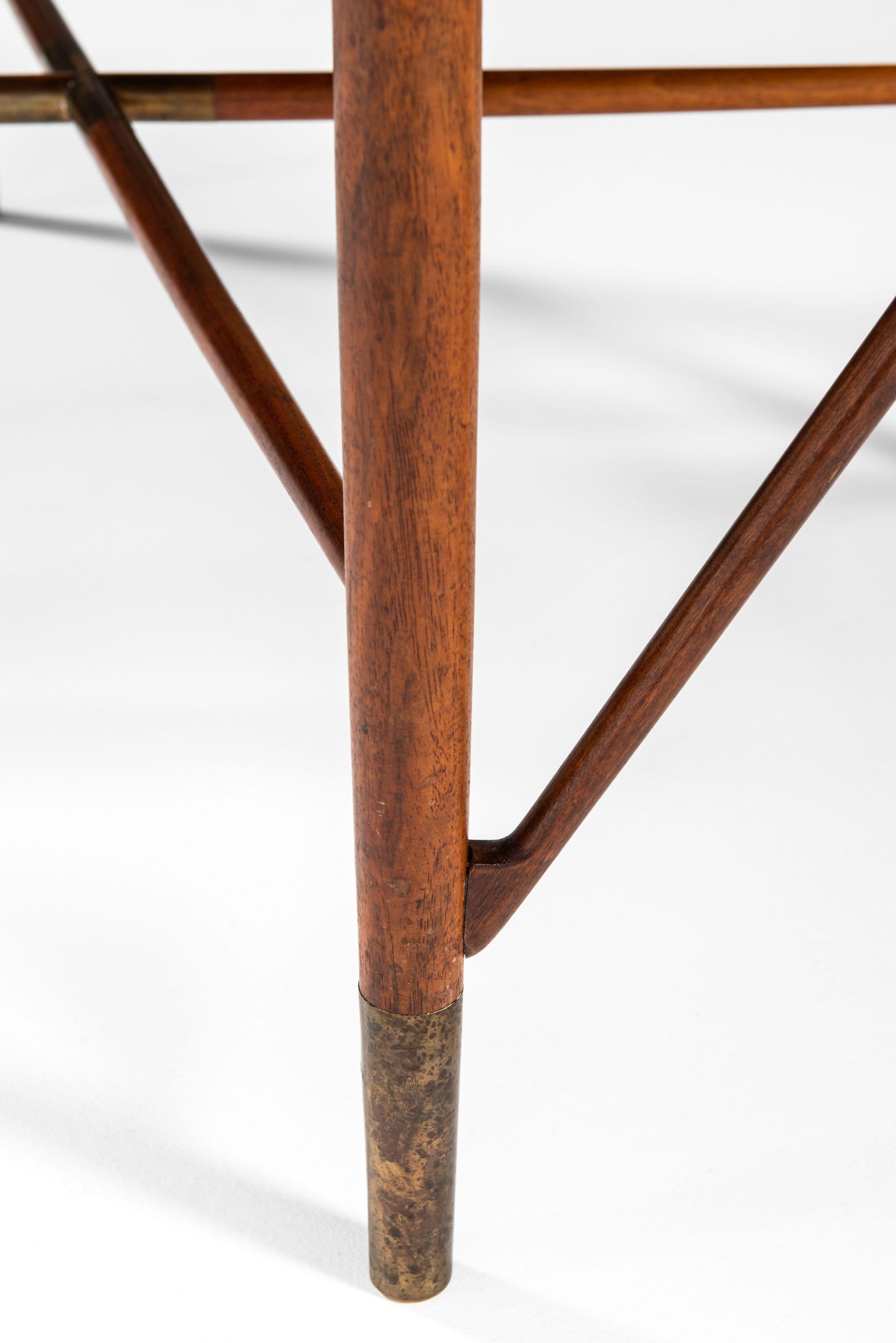 Scandinavian Modern William Watting Coffee Table Produced by Cabinetmaker Michael Laursen in Denmark