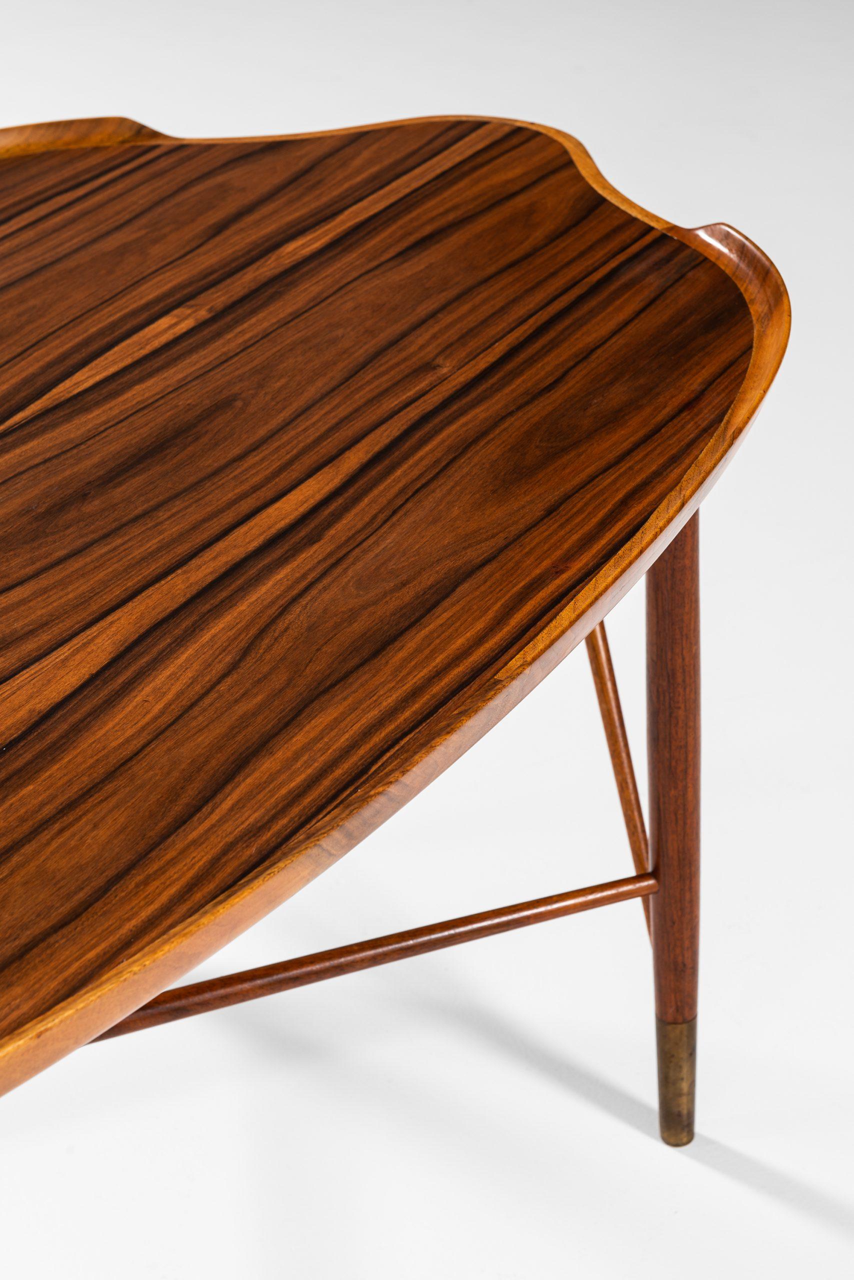 Brass William Watting Coffee Table Produced by Cabinetmaker Michael Laursen in Denmark