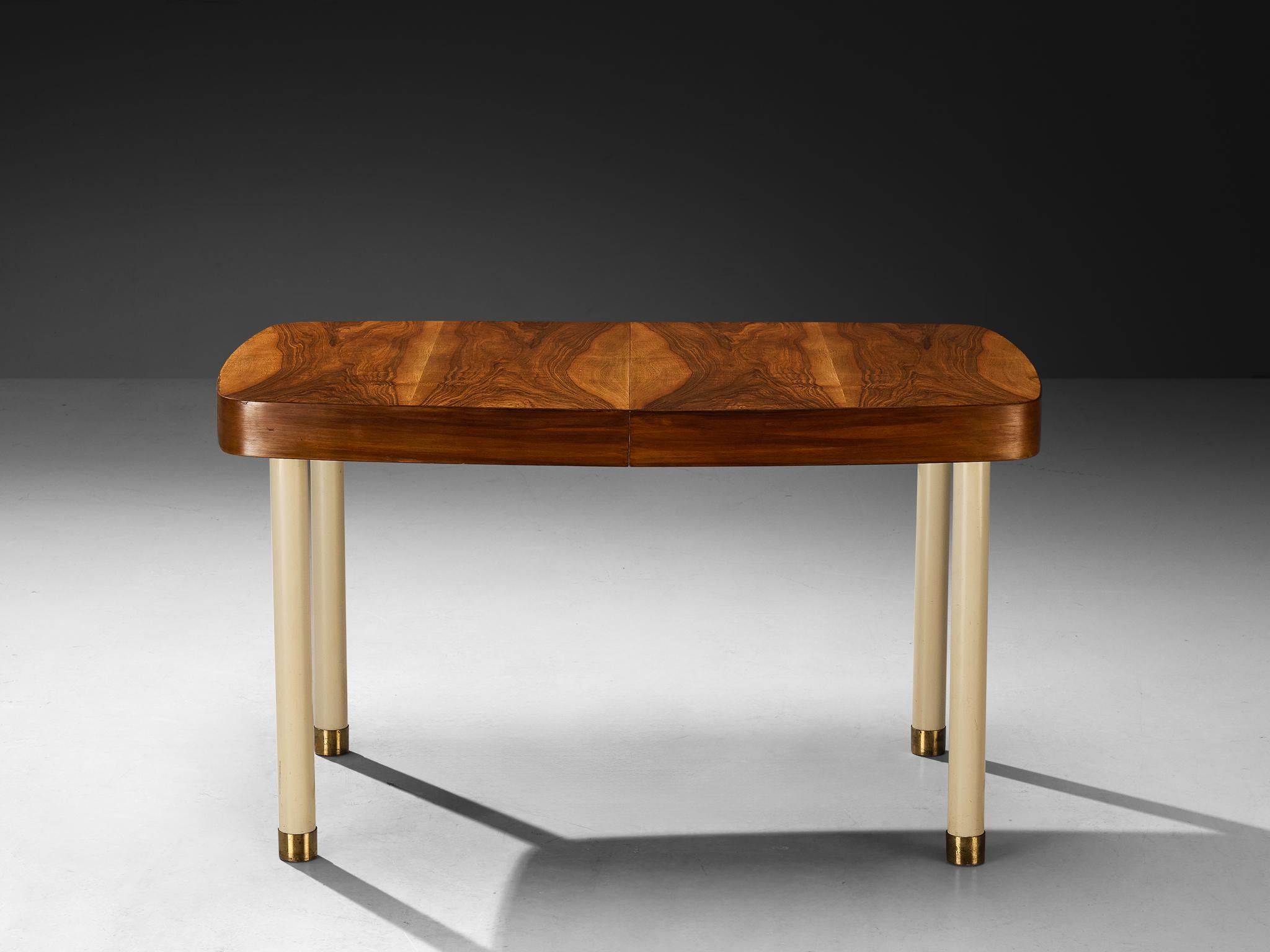 Table de salle à manger en noyer William Watting en vente 1