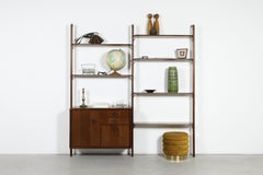 William Watting for Fristho Attributed Teak Modular Wall Unit