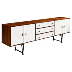 Used William Watting for Fristho Sideboard in Teak and Lacquered Wood 
