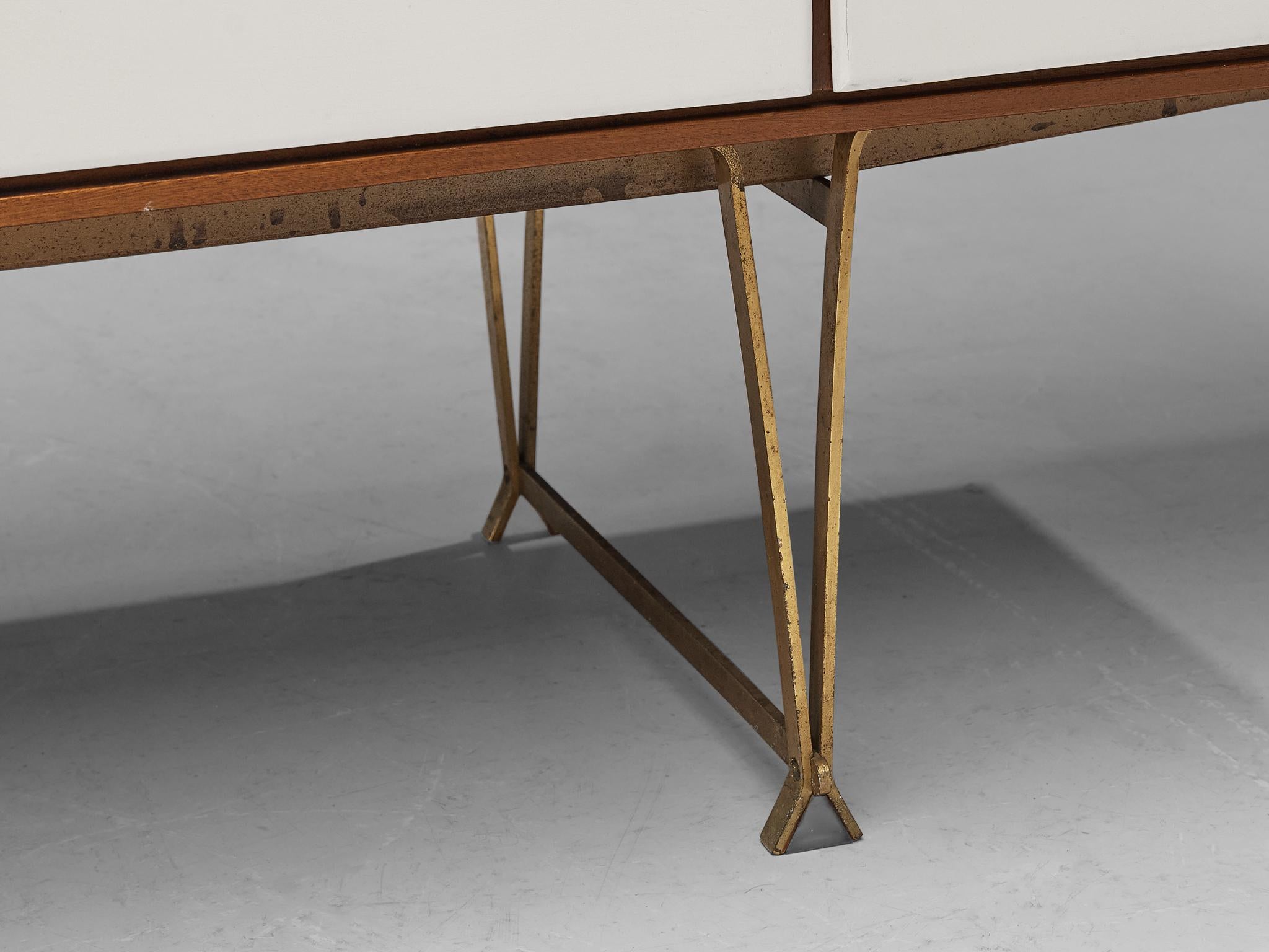 William Watting for Fristho Sideboard in Wood and Brass 2