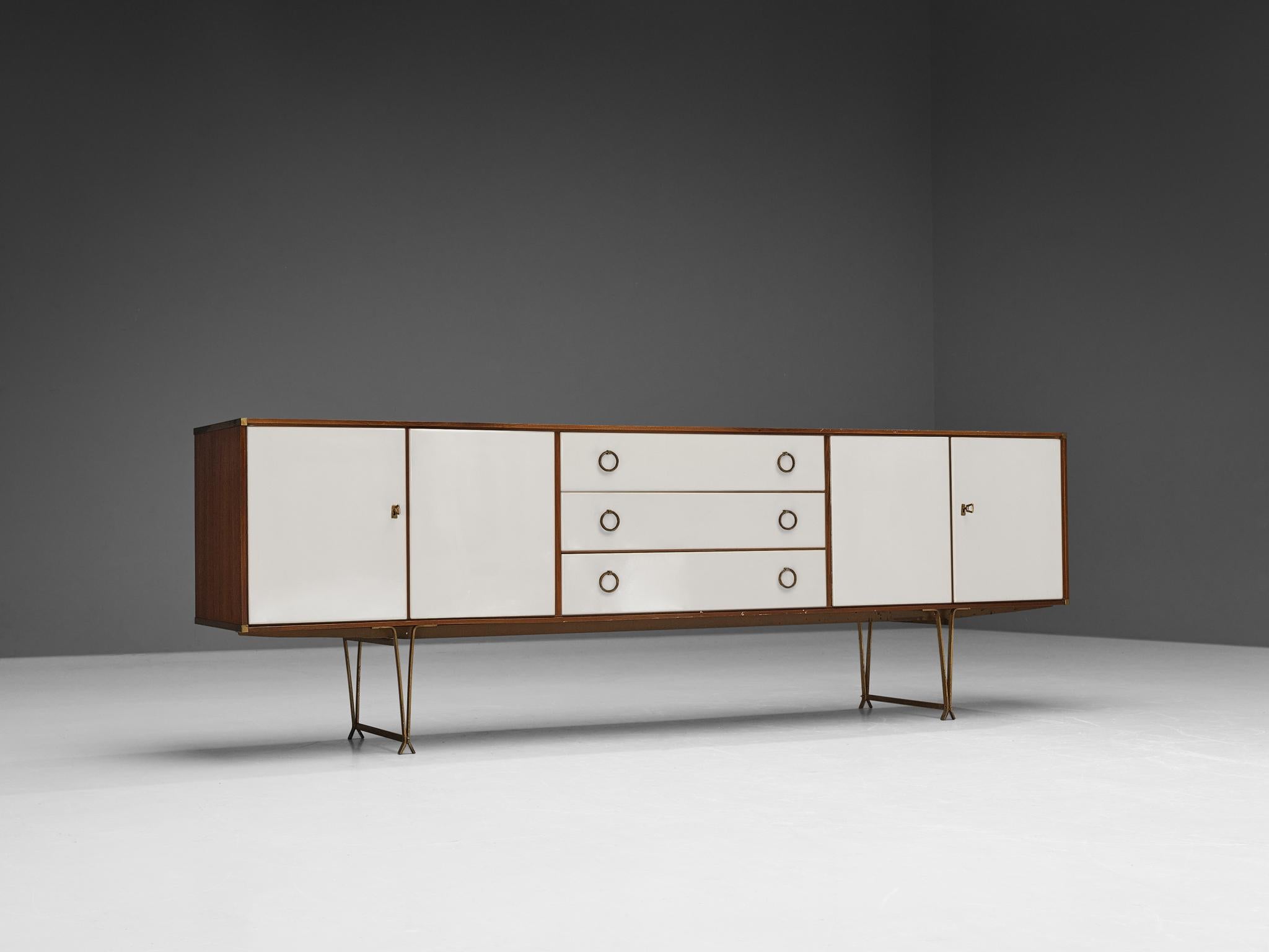 William Watting for Fristho Sideboard in Wood and Brass  For Sale 3