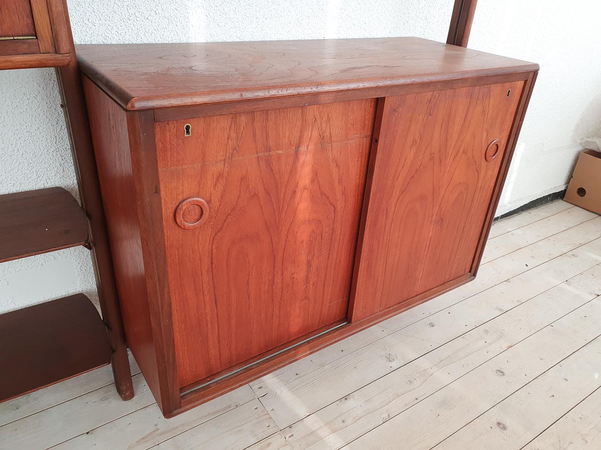 Mid-20th Century William Watting for Fristho Wall Unit, the Netherlands 1950's For Sale