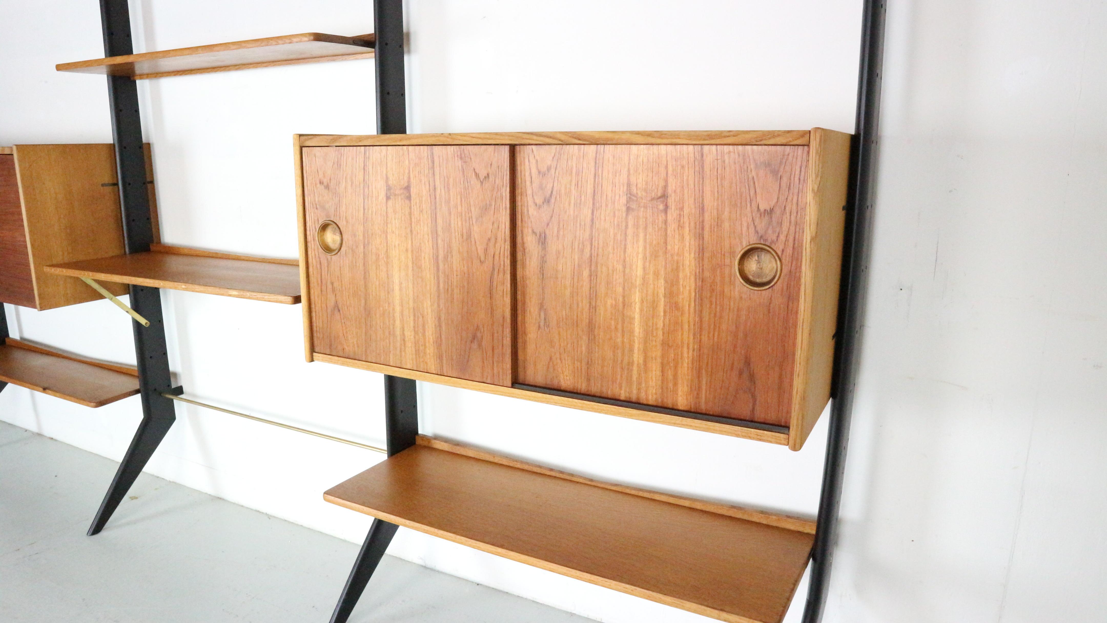 William Watting  Free Standing Modular Wall unit, 1960s the Netherlands For Sale 2