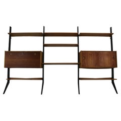 William Watting  Modularer freistehender Wandschrank, 1960er Jahre, Niederlande