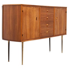 William Watting High Walnut Credenza Holland, 1956