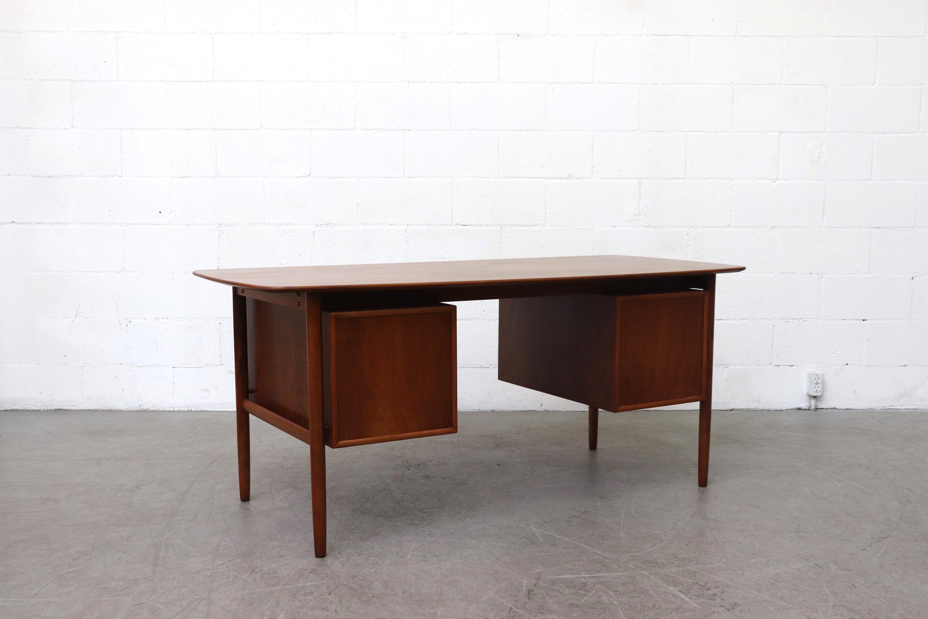 Mid-20th Century William Watting Teak Desk