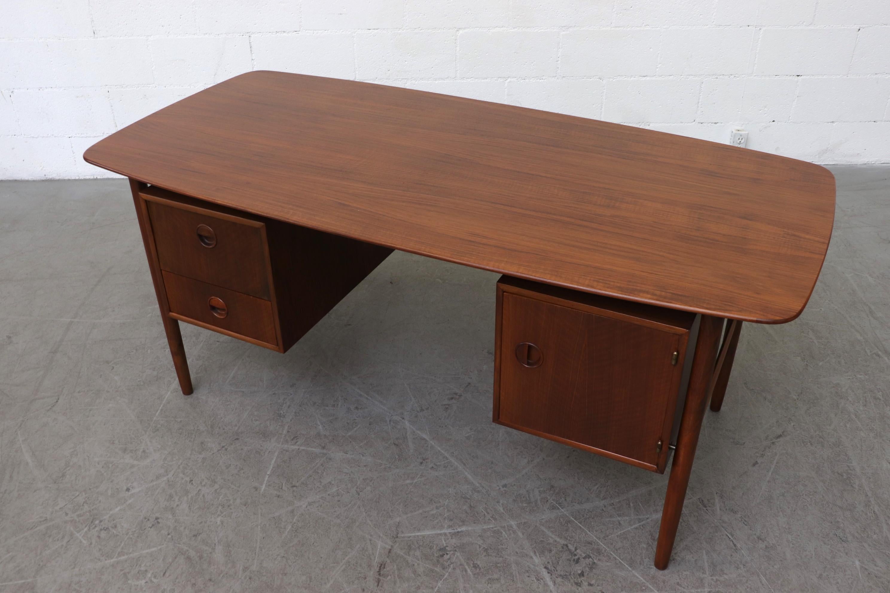 William Watting Teak Desk 1