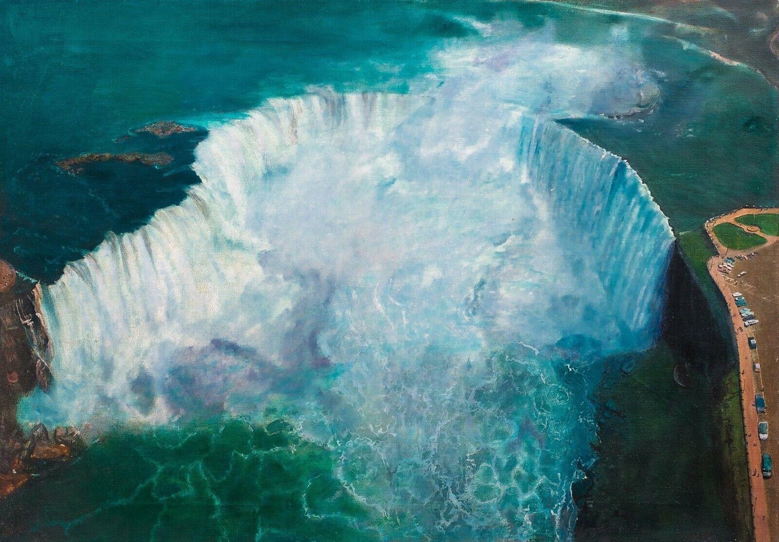 William Wegman Landscape Painting - Niagara Falls