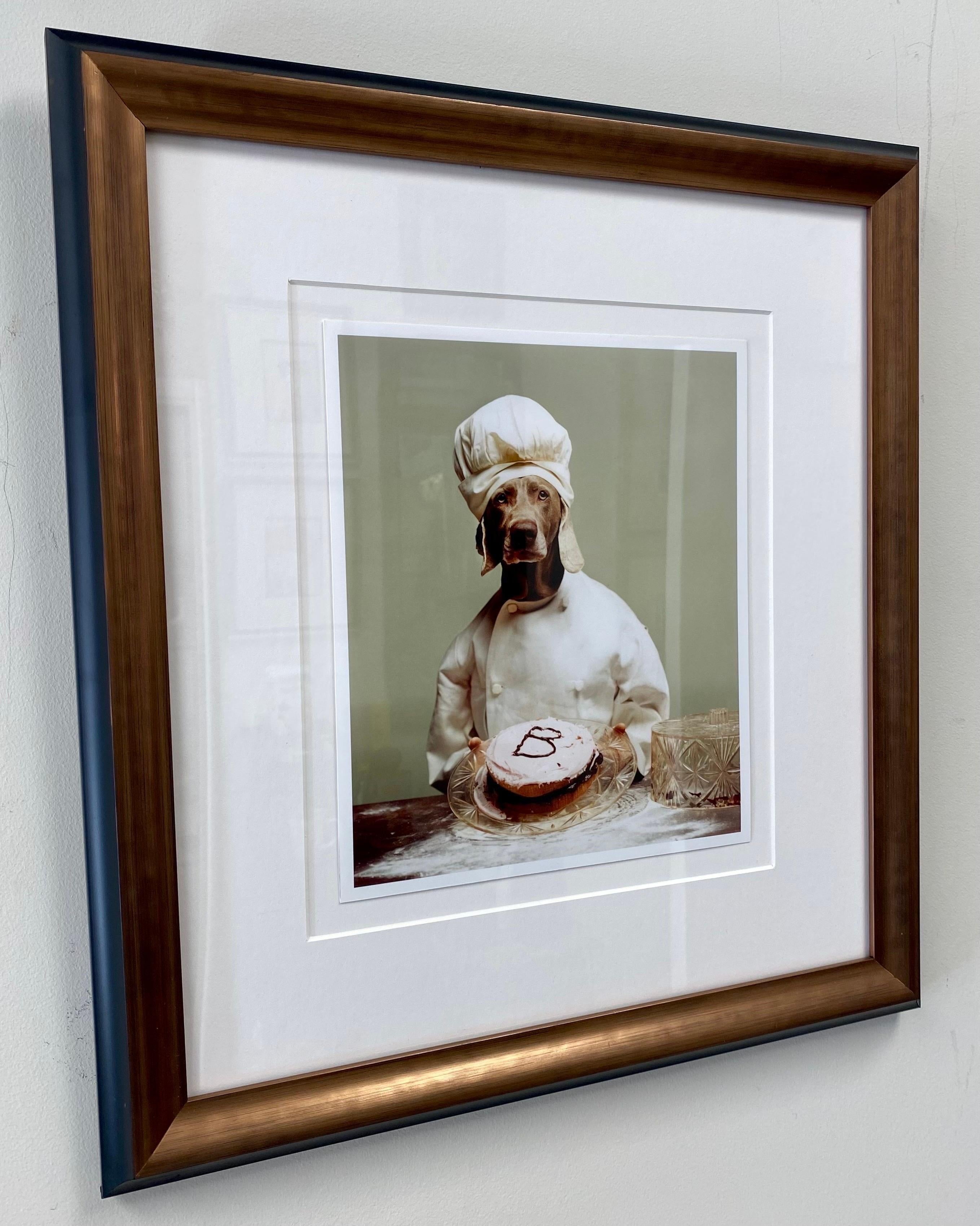 William Wegman B is for Baker Limited Edition Photograph, COA, Signed & Numbered 1