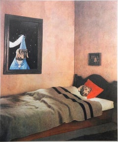 William Wegman, “She Awakened To A Glowing Light”, stampa autografata in edizione limitata