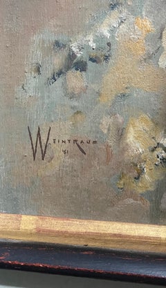 Middle Eastern Expressionist Orientalist Oil Painting Jewish or Arab Child