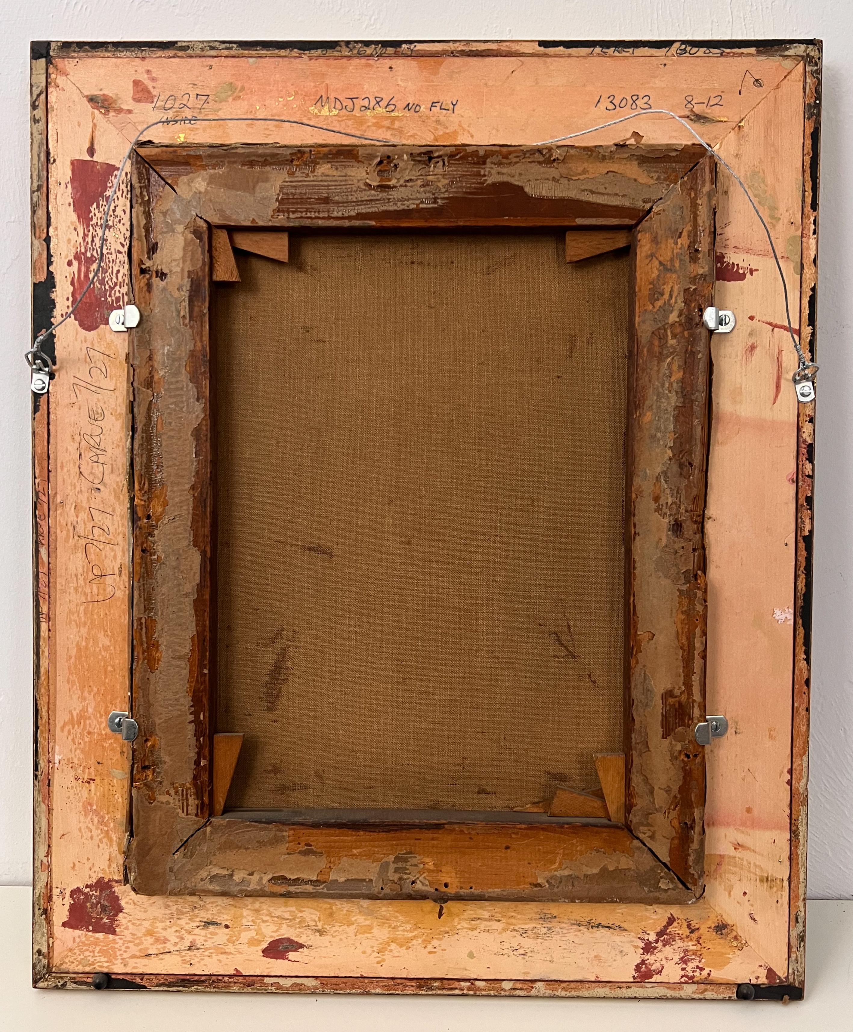 Un joli paysage impressionniste américain peint par William Wendt (1865-1946), l'un des peintres paysagistes les plus connus de Californie.    Cette peinture est caractérisée par l'utilisation de riches verts et bruns qui ont fait la réputation de