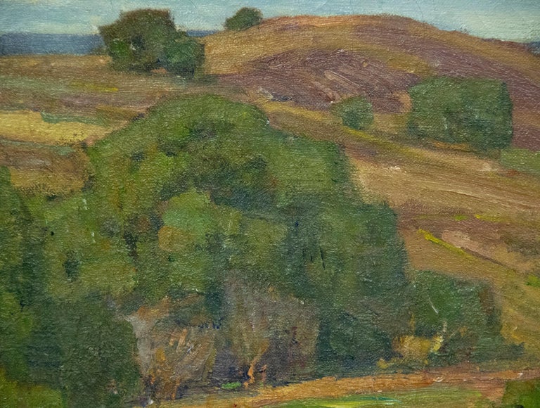 Laguna Hills - Brown Landscape Painting by William Wendt