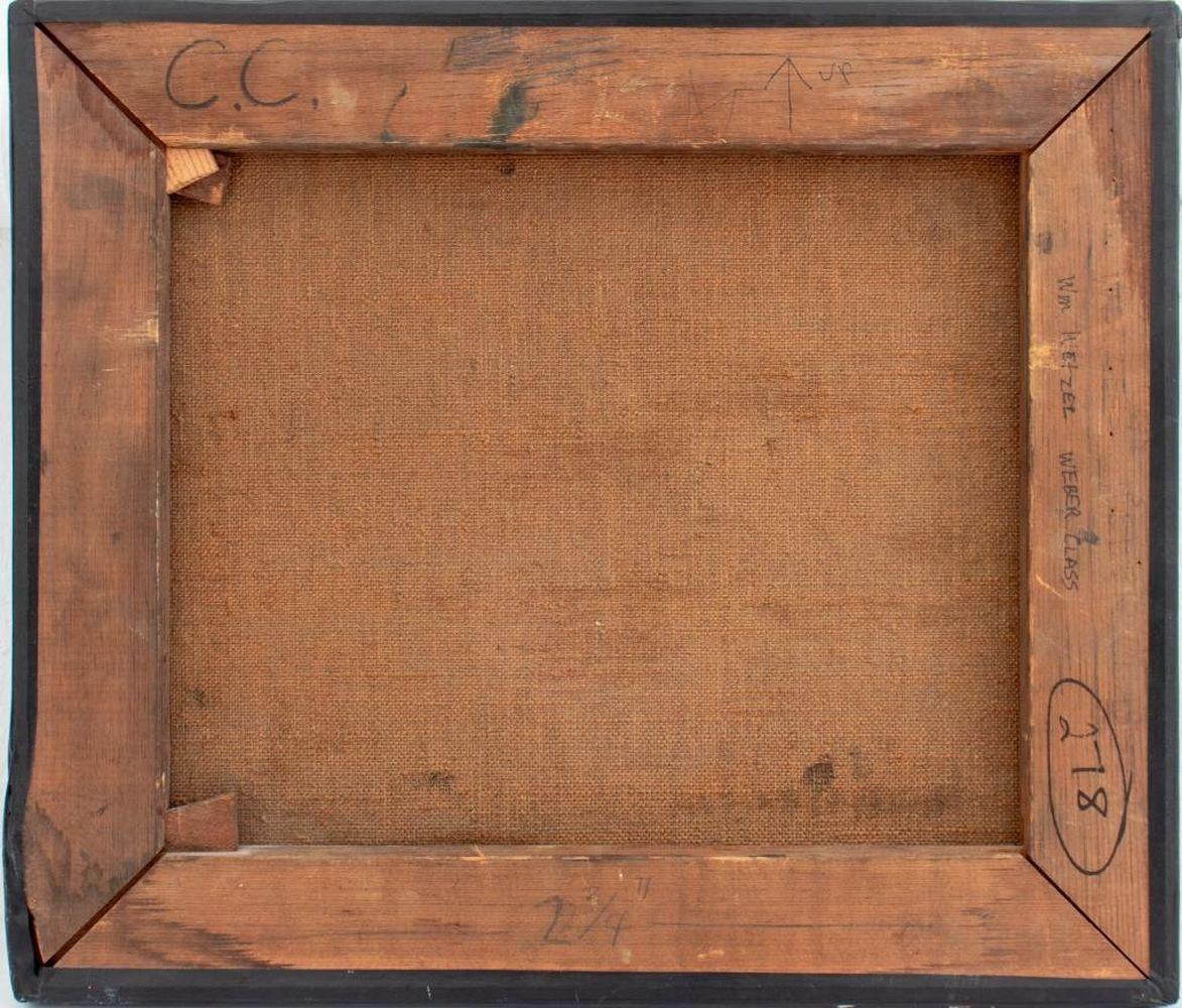 Stilleben mit Birne (Moderne), Painting, von William Wetzel