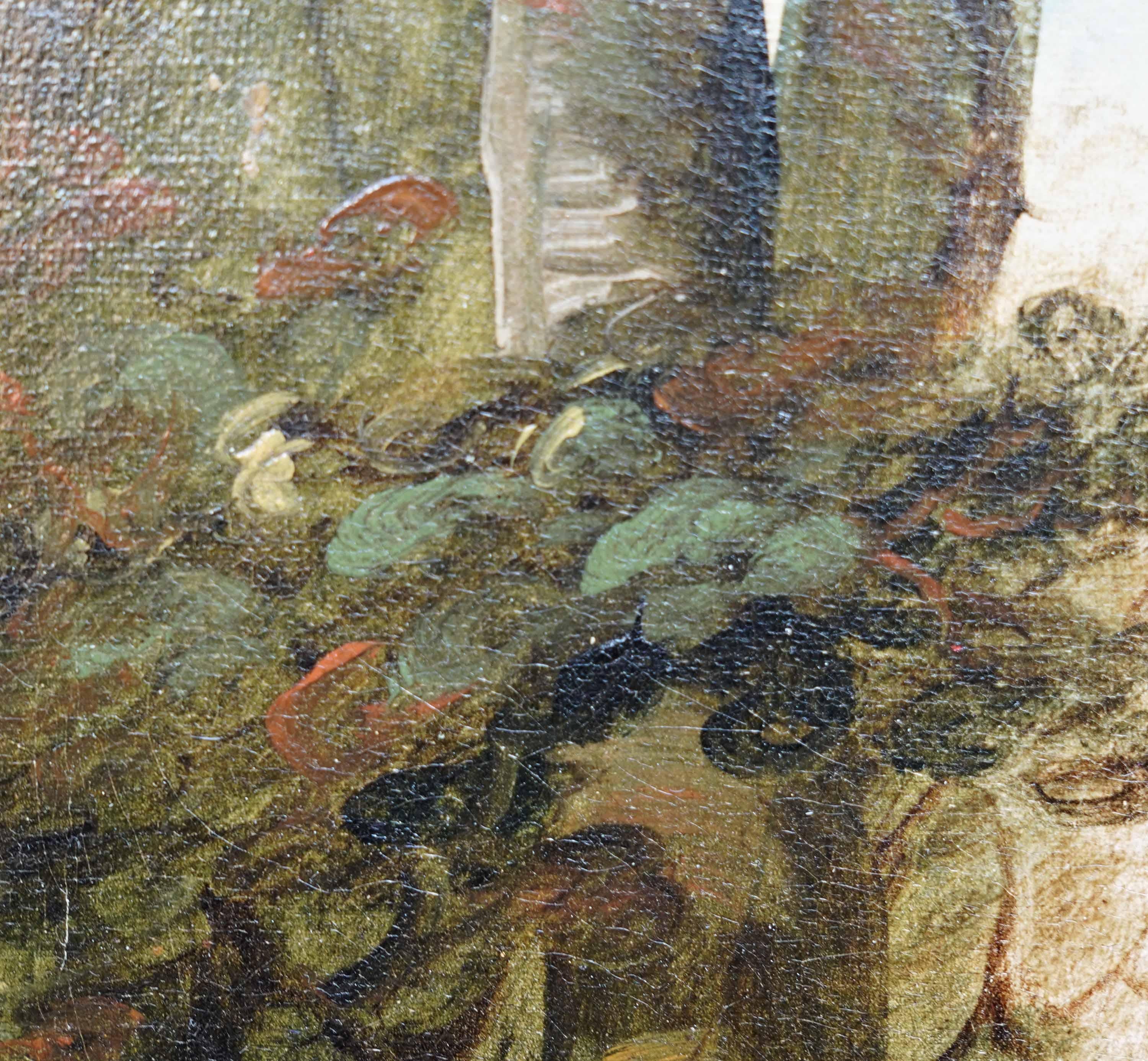 Ritratto di gentiluomo in un paesaggio - Quadro ad olio d'arte antica britannica in vendita 4