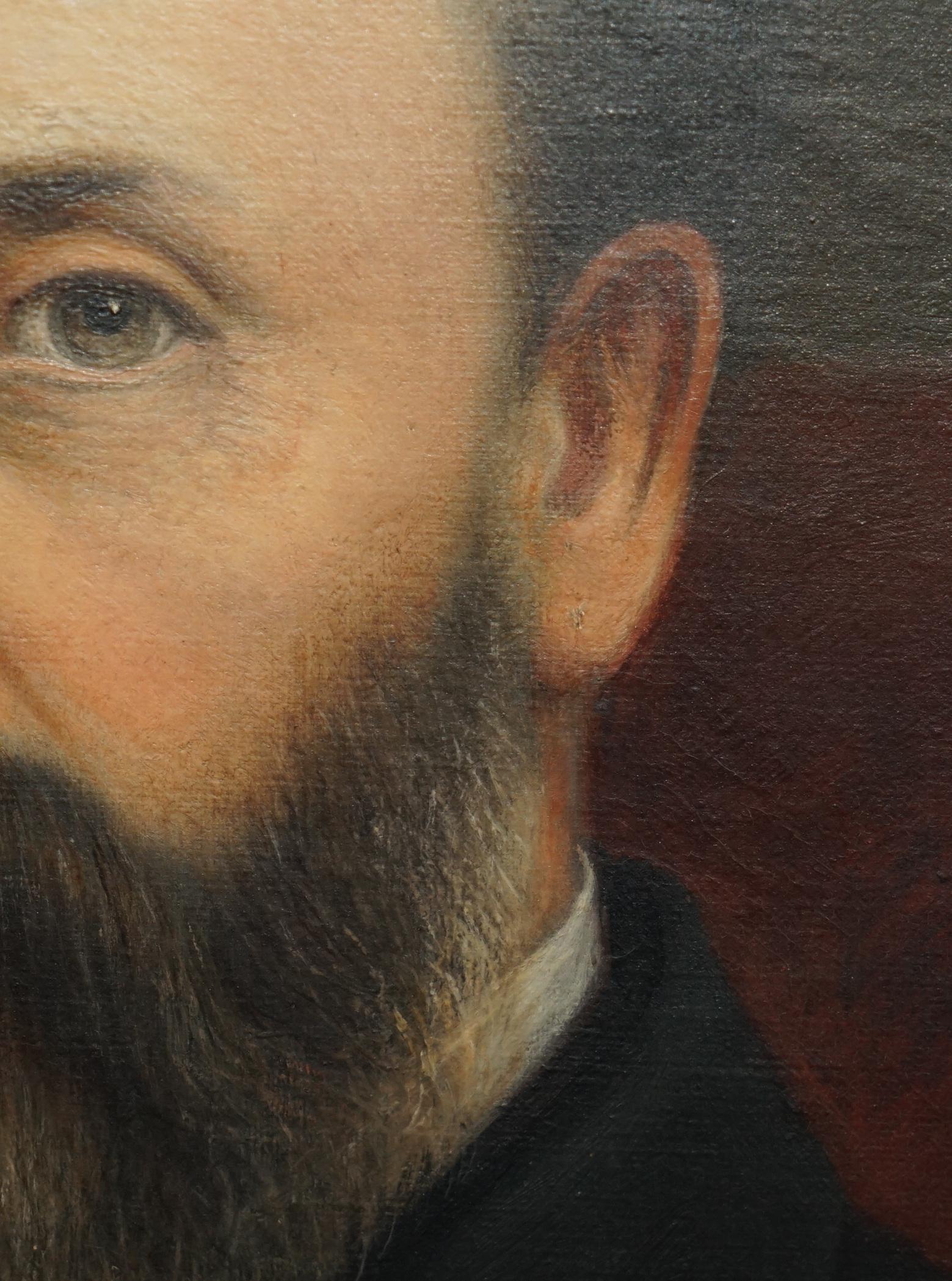 WILLIAM WILLIAMS AP CALEDFRYN 1837-1915 PORTRAITS MR JOHN & MRS DAVIES PAINTINGs (Spätes 19. Jahrhundert) im Angebot