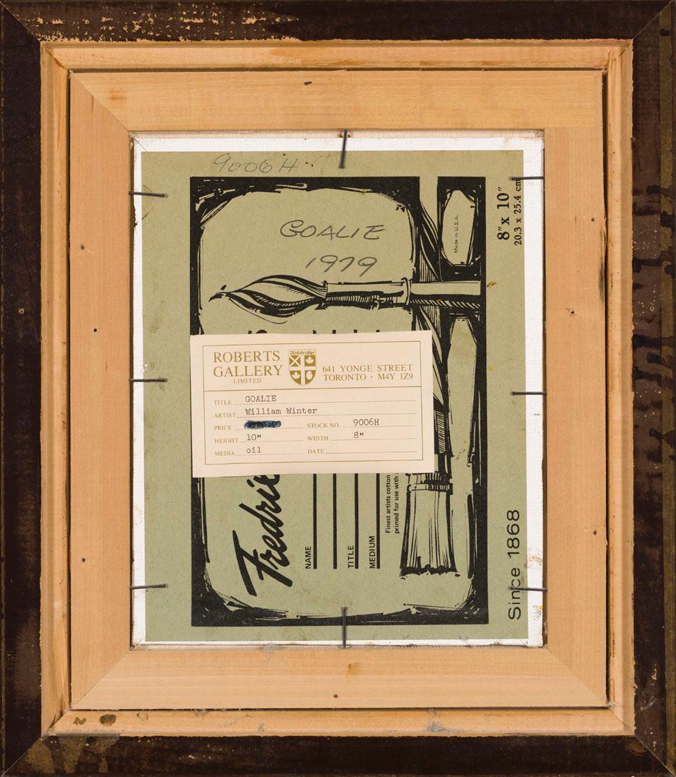 Unbenannt (Braun), Portrait Painting, von William Winter