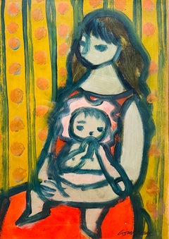 Young Mother and Child