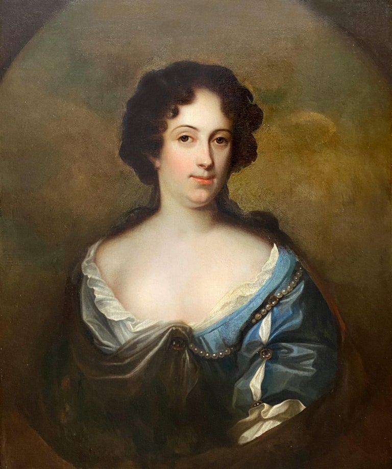 Portrait of a Young Woman, 17th Century Oil Painting For Sale at 1stDibs