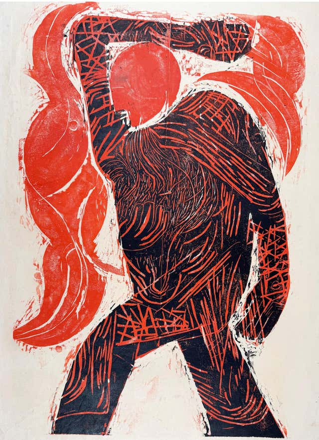 Icarus in the Stars - Screen Print For Sale at 1stDibs