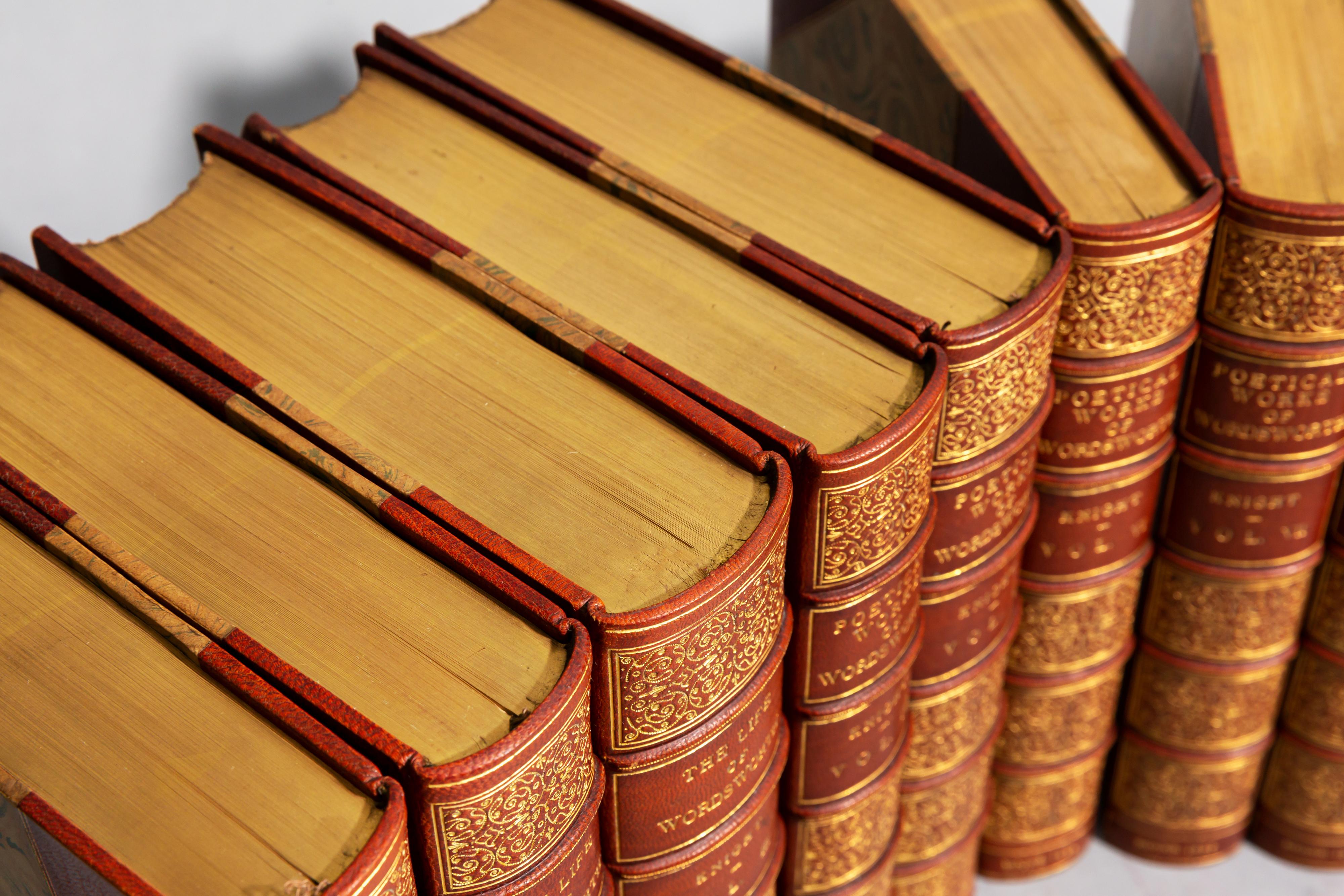 Late 19th Century William Wordsworth, The Poetical Works and Life