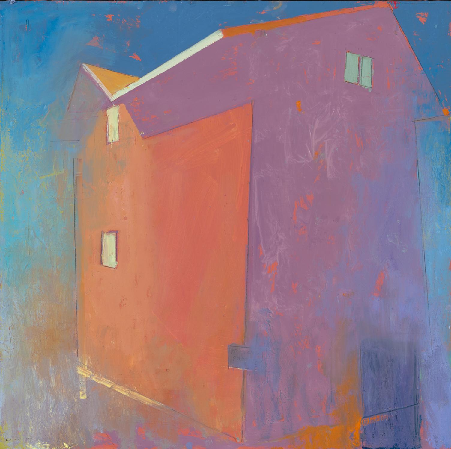 William Wray Abstract Painting - Canyon House