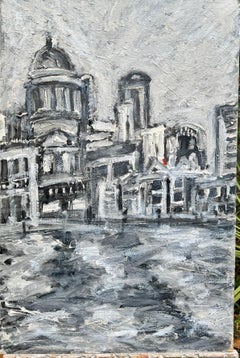 Modern British Landscape St. Paul’s Cathedral from Ludgate Hill, London