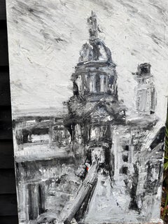 Paisaje urbano moderno: Londres desde St. Paul's, en blanco y negro