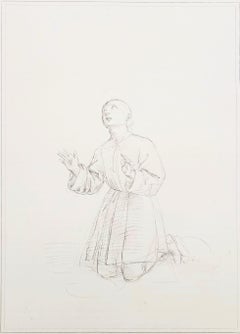 Une Jeune à Ses Dévotions /// d'après Raphael Raffaello Sanzio Renaissance Italienne