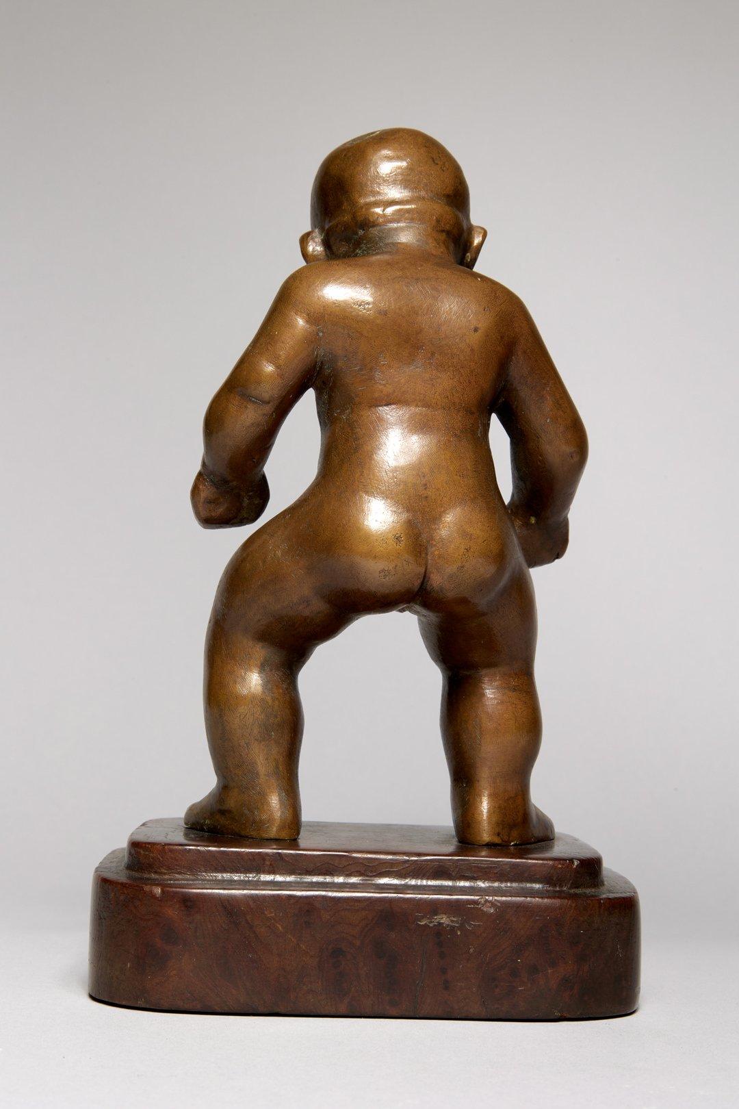 Primeros pasos, Escultura de bronce de principios del siglo XX, Escuela de Cleveland - Sculpture de William Zorach