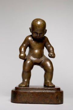First Steps, Early 20th Century Bronze Sculpture, Cleveland School