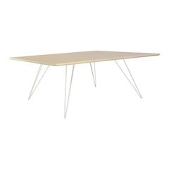Williams Hairpin Coffee Table Rectangular Maple White