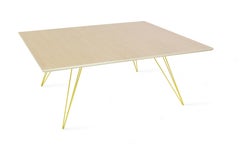 Williams Hairpin Coffee Table Rectangular Maple Yellow