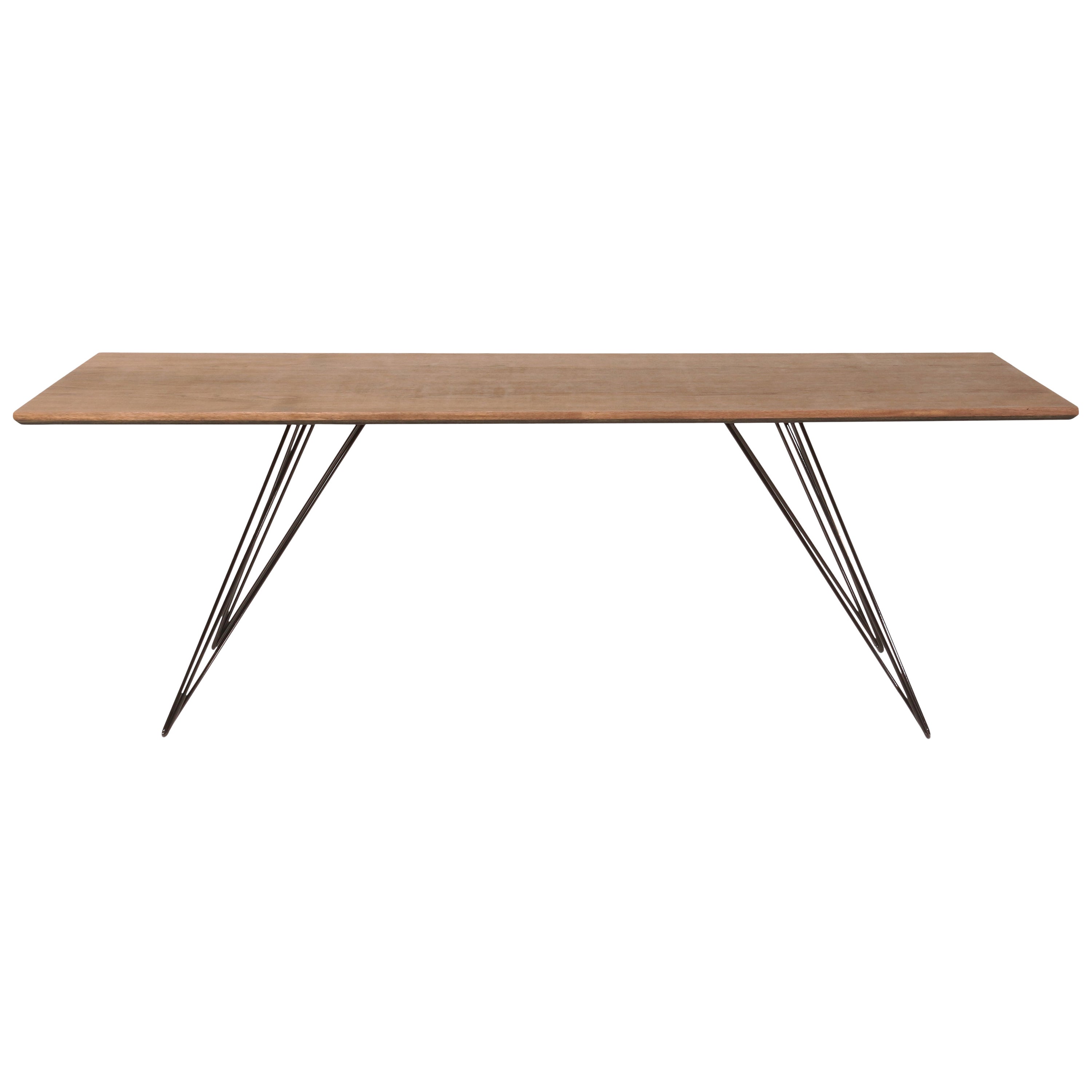 Mesa baja Williams Hairpin Rectangular Nogal Negro
